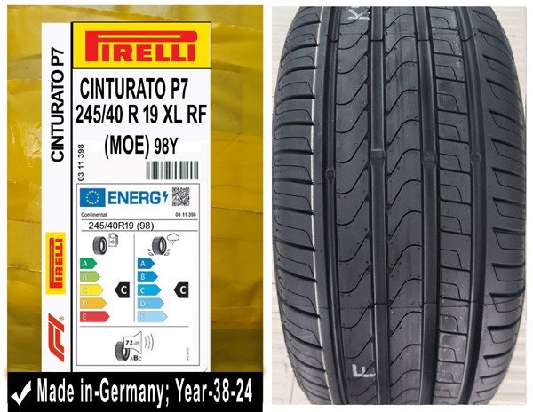 245/40R19 Yokohama