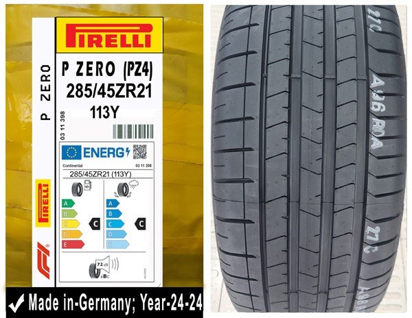 285/45R21 Yokohama Car Tyre