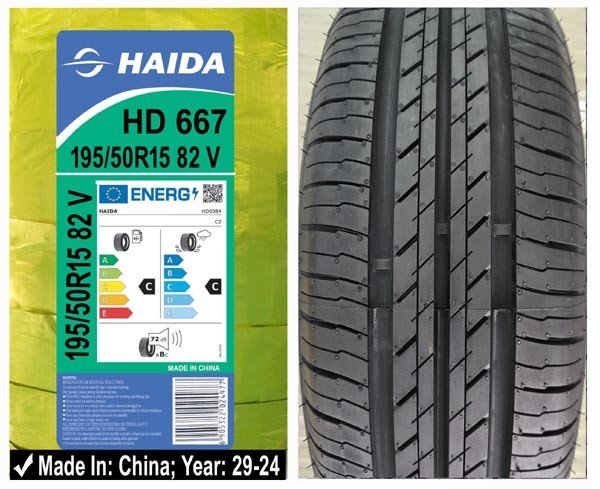 195/50R15 Haida