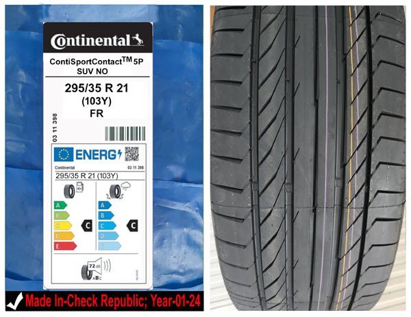 295/35R21 Continental Car Tyre