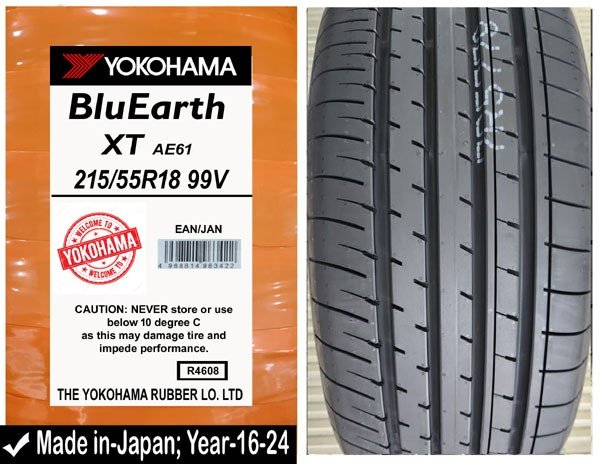 215/55R18 Yokohama
