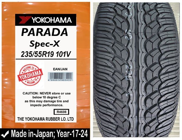 235/55R19 Yokohama Car Tyre