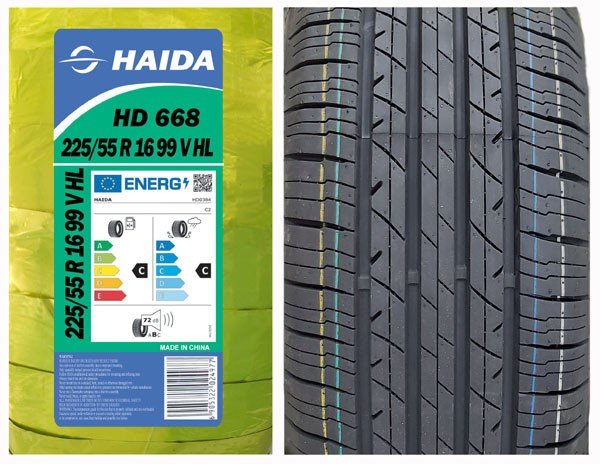 225/55R16 Haida