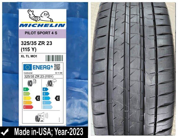 325/35R23 Michelin Car Tyre